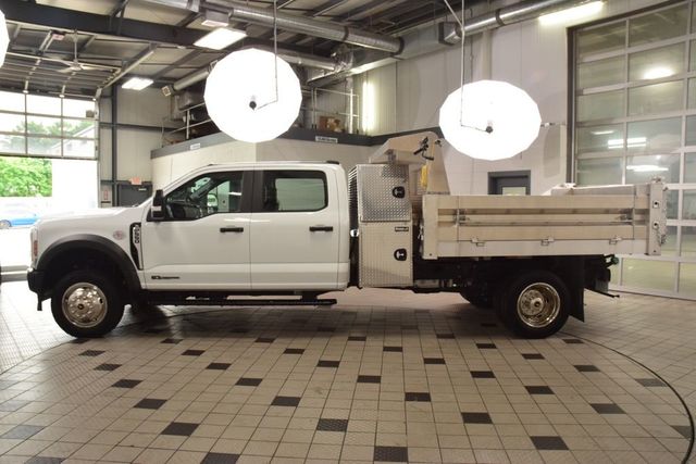 2024 Ford Super Duty F-550 DRW F550 CREW 4X4 * POWERSTROKE * 9' MASON DUMP * I-PACK BOX  - 23040132 - 2