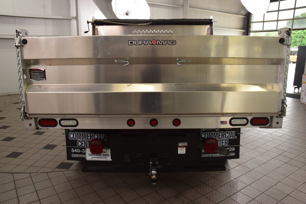 2024 Ford Super Duty F-550 DRW F550 CREW 4X4 * POWERSTROKE * 9' MASON DUMP * I-PACK BOX  - 23040132 - 3