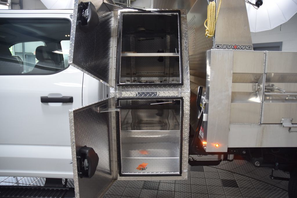 2024 Ford Super Duty F-550 DRW F550 CREW 4X4 * POWERSTROKE * 9' MASON DUMP * I-PACK BOX  - 23040132 - 40