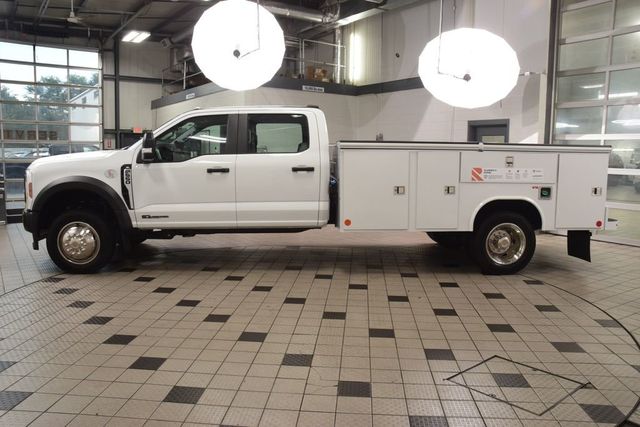 2024 Ford Super Duty F-550 DRW F550 CREW * POWERSTROKE * 11' READING UTILITY W/ FLIP TOPS - 23058607 - 2