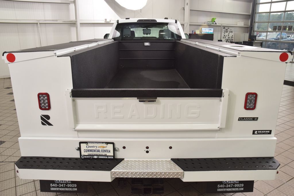 2024 Ford Super Duty F-550 DRW F550 CREW * POWERSTROKE * 11' READING UTILITY W/ FLIP TOPS - 23058607 - 3