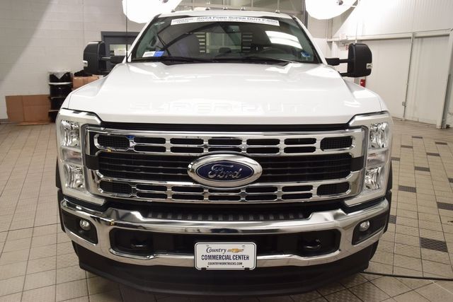 2024 Ford Super Duty F-550 DRW F550 CREW XLT 4X4 * POWERSTROKE * 11' FLATBED * 1 OWNER - 22988342 - 1