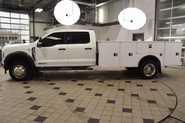 2024 Ford Super Duty F-550 DRW F550 CREW XLT 4X4 * POWERSTROKE * 11' UTILITY * 9K MILES - 22976020 - 2