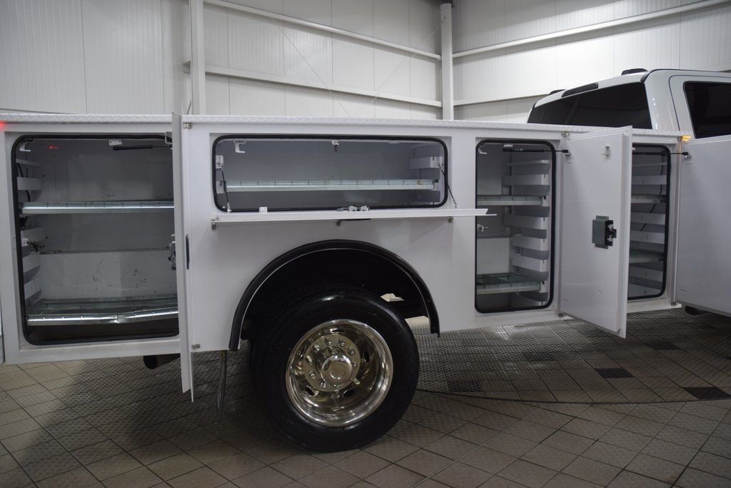 2024 Ford Super Duty F-550 DRW F550 CREW XLT 4X4 * POWERSTROKE * 11' UTILITY * 9K MILES - 22976020 - 42