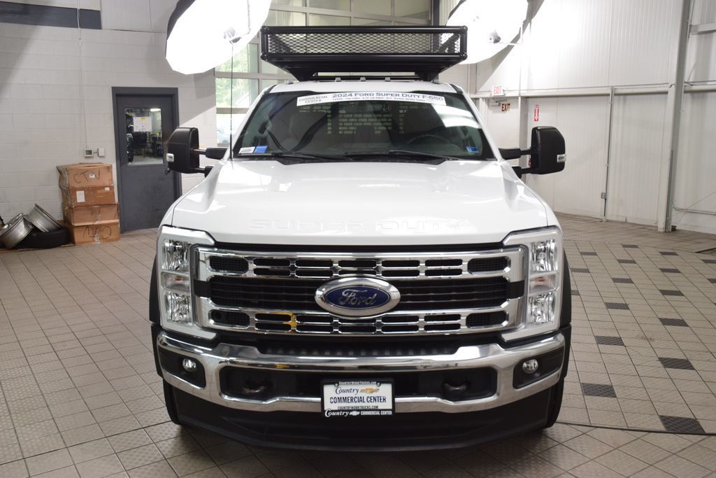 2024 Ford Super Duty F-550 DRW F550 CREW XLT 4X4 * POWERSTROKE * NEW CONCRETE BODY * 16K MILES - 23017704 - 1