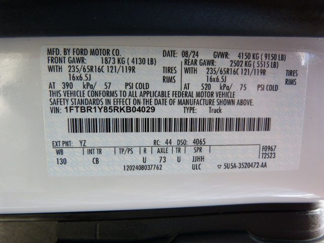 2024 Ford Transit Cargo Van 3.5L V6 GAS*T-250 LOW ROOF 130" WB*"HOLMAN" UPFIT PACKAGE! - 23037435 - 32