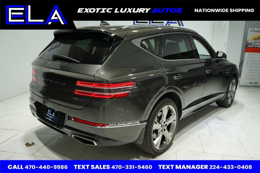2024 Genesis GV80 PRESTIGE PACK! V6 3.5! ALL WHEEL DRIVE! HAS FACTORY WARRANTY  - 22950222 - 11