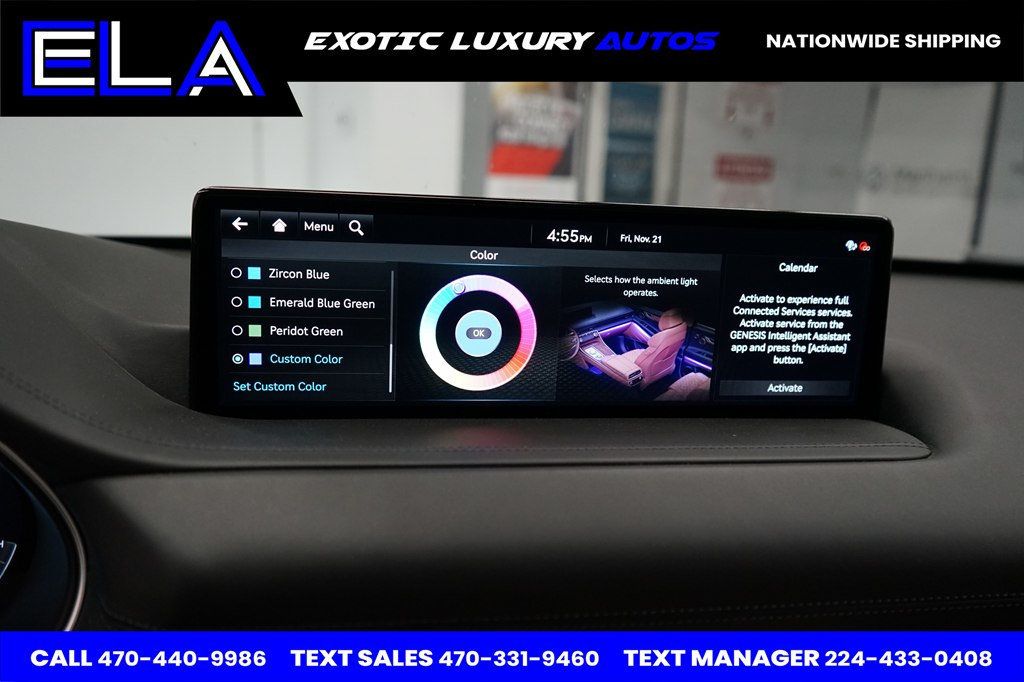 2024 Genesis GV80 PRESTIGE PACK! V6 3.5! ALL WHEEL DRIVE! HAS FACTORY WARRANTY  - 22950222 - 30