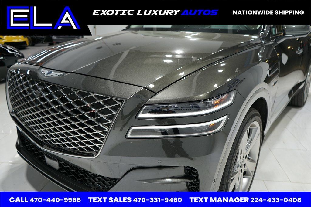 2024 Genesis GV80 PRESTIGE PACK! V6 3.5! ALL WHEEL DRIVE! HAS FACTORY WARRANTY  - 22950222 - 3