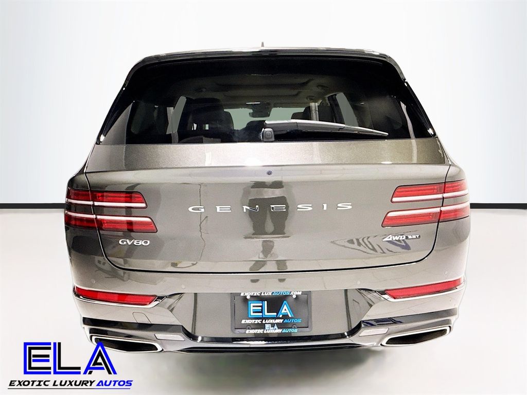 2024 Genesis GV80 PRESTIGE PACK! V6 3.5! ALL WHEEL DRIVE! HAS FACTORY WARRANTY  - 22950222 - 52
