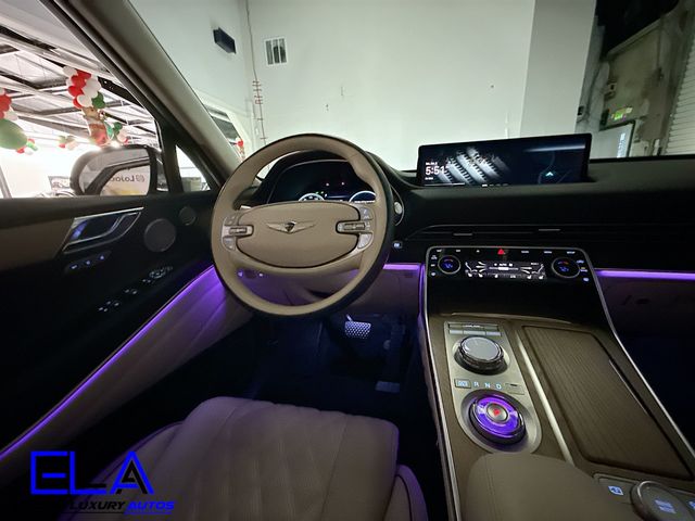 2024 Genesis GV80 PRESTIGE PACK! V6 3.5! ALL WHEEL DRIVE! HAS FACTORY WARRANTY  - 22950222 - 65