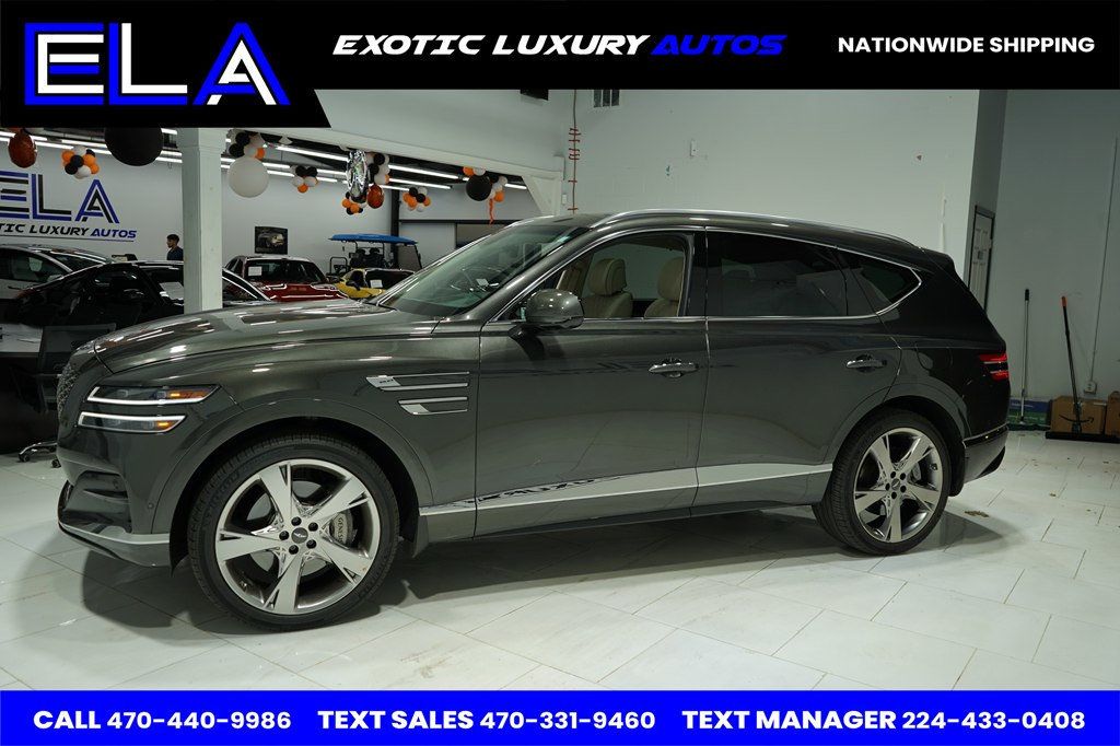 2024 Genesis GV80 PRESTIGE PACK! V6 3.5! ALL WHEEL DRIVE! HAS FACTORY WARRANTY  - 22950222 - 8