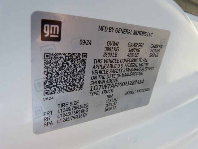 2024 GMC Savana Cargo Van 4.3L V6 GAS*2500*135" WB*FACTORY WARRANTY*"HOLMAN" UPFIT PACKAGE - 22995762 - 37