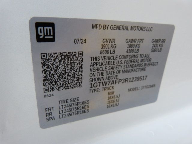 2024 GMC Savana Cargo Van 4.3L V6 GAS*2500*135" WB*FACTORY WARRANTY*"HOLMAN" UPFIT PACKAGE - 23000738 - 37