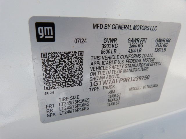 2024 GMC Savana Cargo Van 4.3L V6 GAS*2500*135" WB*FACTORY WARRANTY*"HOLMAN" UPFIT PACKAGE - 23001511 - 37