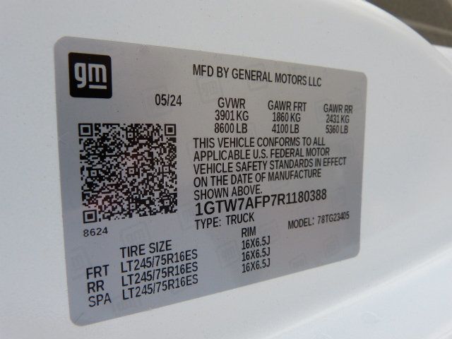 2024 GMC Savana Cargo Van 4.3L V6 GAS*2500*135" WB*FACTORY WARRANTY*"HOLMAN" UPFIT PACKAGE - 23006940 - 37