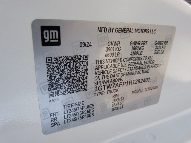2024 GMC Savana Cargo Van 4.3L V6 GAS*2500*135" WB*FACTORY WARRANTY*"HOLMAN" UPFIT PACKAGE - 23013044 - 37