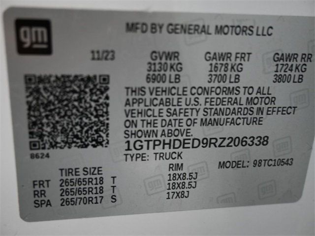 2024 GMC Sierra 1500 2WD Crew Cab 147" SLT - 22960448 - 6