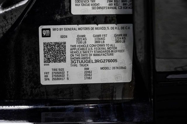 2024 GMC Sierra 1500 4WD Crew Cab 147" Denali - 23038530 - 53