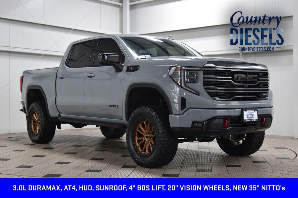 2024 GMC Sierra 1500 AT4 Premium w/ Technology Package Lifted - 23050605 - 0
