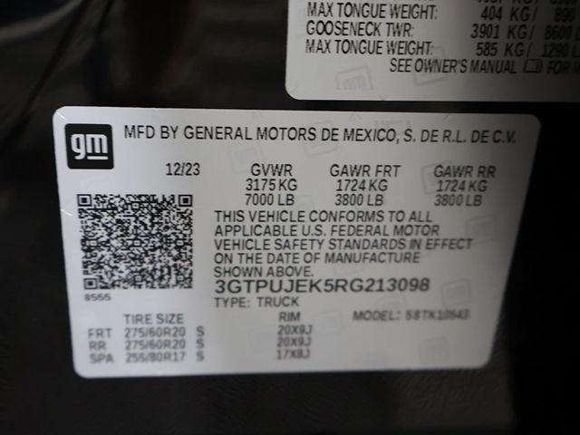 2024 GMC Sierra 1500 Elevation - 23037467 - 49