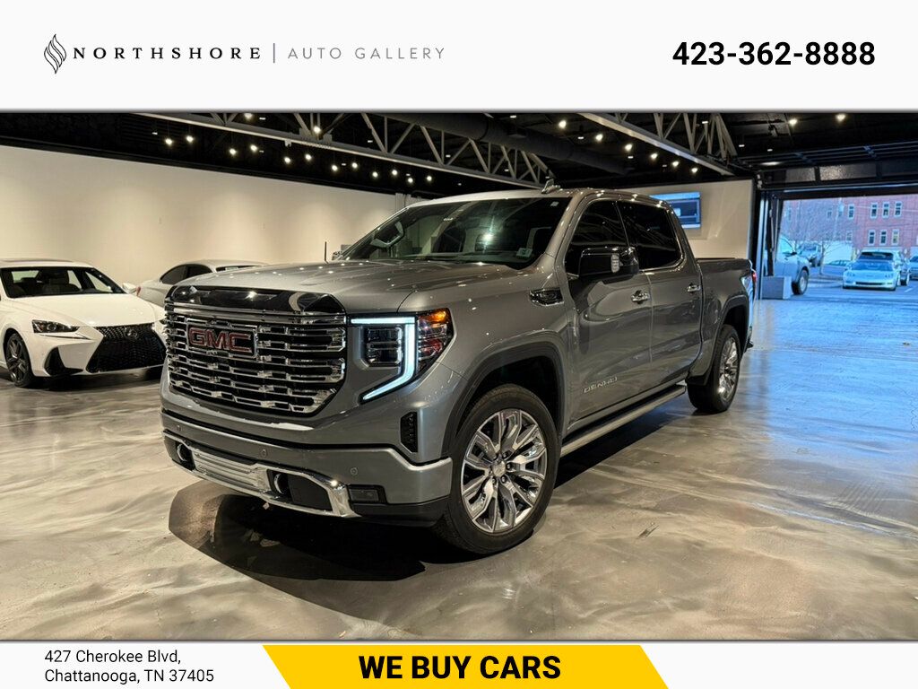 2024 GMC Sierra 1500 LocalTrade/4WD/Denali/ReservePkg/MoonRoof/AdapCruise/360Cam/NAV - 22739393 - 0