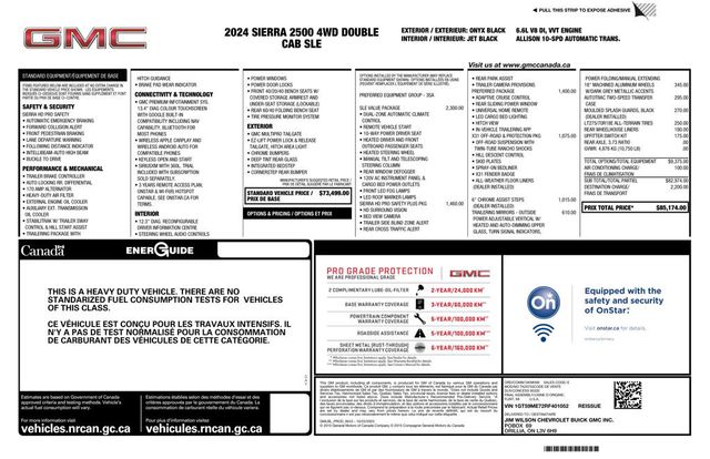 2024 GMC Sierra 2500HD 4WD Double Cab 149" SLE - 22953588 - 6