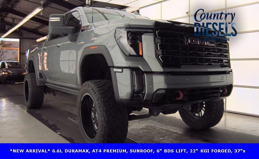2024 GMC Sierra 2500HD AT4 Premium Plus Z71 Lifted - 22975460 - 0