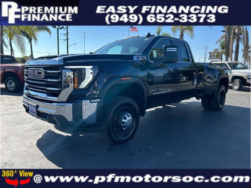 2024 GMC Sierra 3500 HD Double Cab SLE DUALLY 4X4 DIESEL NAV BACK UP 1 OWNER CLEAN - 23046518 | Video 1