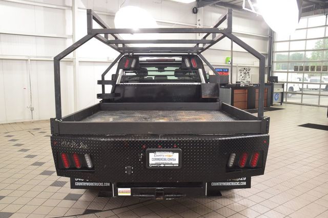 2024 GMC Sierra 3500HD 3500HD CREW 4X4 * DURAMAX * 9' FLATBED W/RACK * 3K MILES - 23072493 - 3
