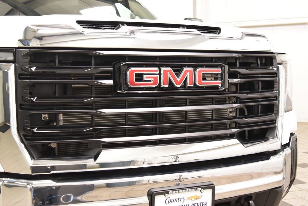 2024 GMC Sierra 3500HD 3500HD CREW 4X4 * DURAMAX * 9' FLATBED W/RACK * 3K MILES - 23072493 - 4