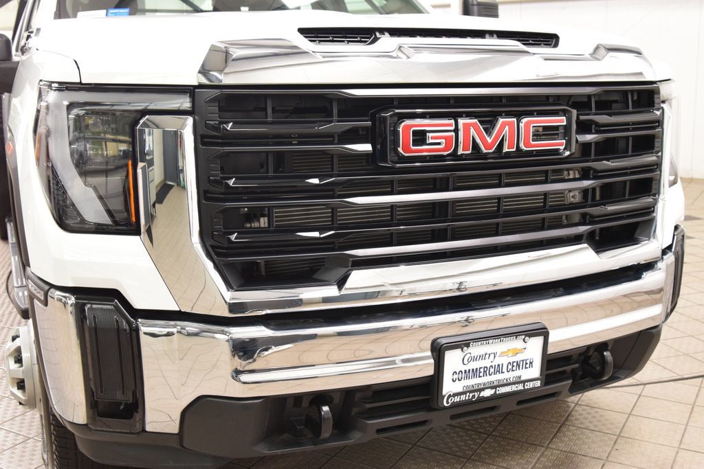 2024 GMC Sierra 3500HD 3500HD CREW 4X4 * DURAMAX * 9' FLATBED W/RACK * 3K MILES - 23072493 - 6