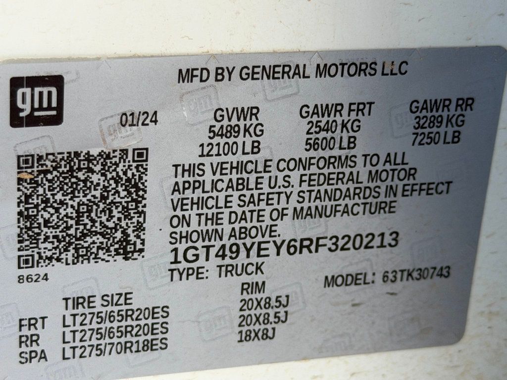2024 GMC Sierra 3500HD 4WD Crew Cab 159" Denali Ultimate - 23042519 - 42