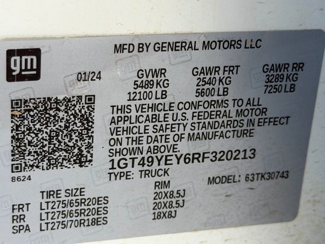 2024 GMC Sierra 3500HD 4WD Crew Cab 159" Denali Ultimate - 23042519 - 42