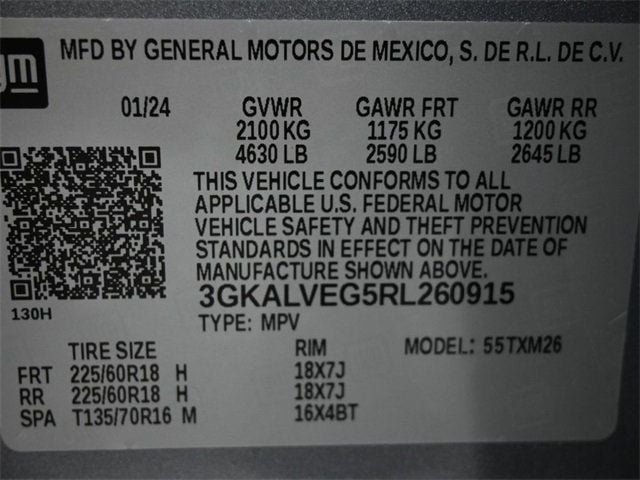 2024 GMC Terrain AWD 4dr SLT - 22924888 - 3