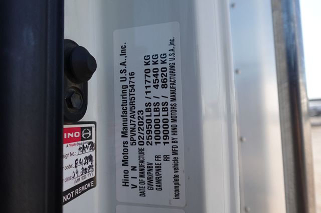 2024 HINO L6 (26ft Box w/ Lift Gate) - 22922806 - 55