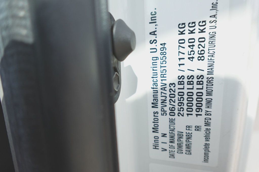2024 HINO L6A (26ft Box Truck with Lift Gate) - 23046038 - 52