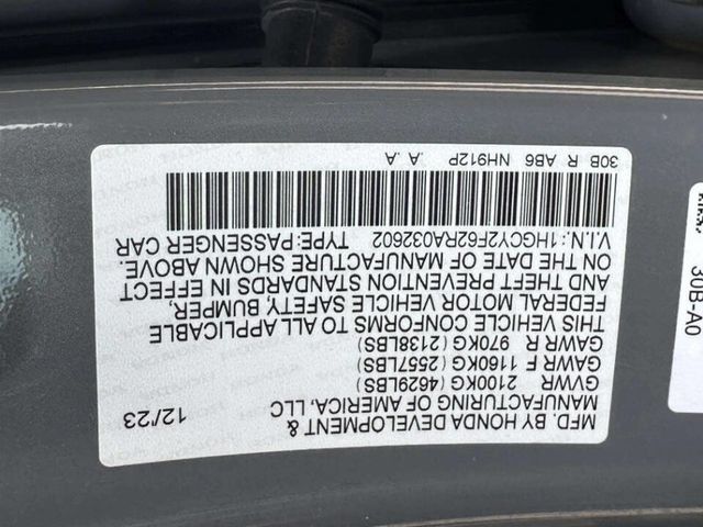 2024 Honda Accord Hybrid EX-L Sedan - 23023818 - 36