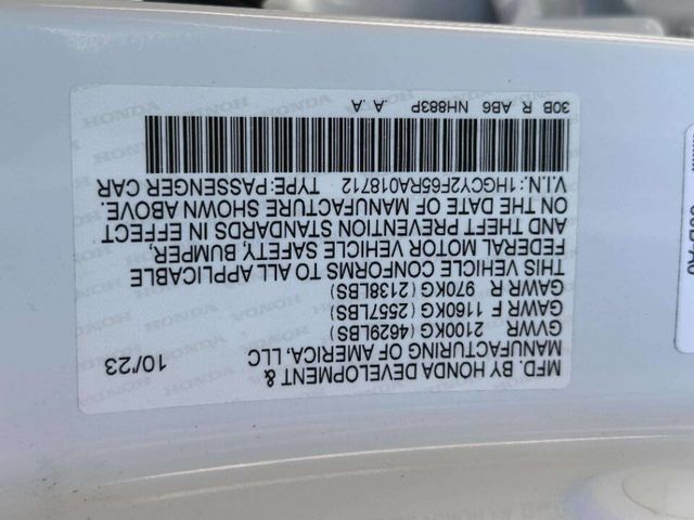 2024 Honda Accord Hybrid EX-L Sedan - 23027358 - 25
