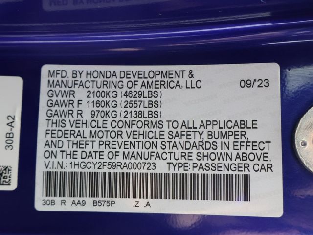 2024 Honda Accord Hybrid Sport Sedan - 22993217 - 50