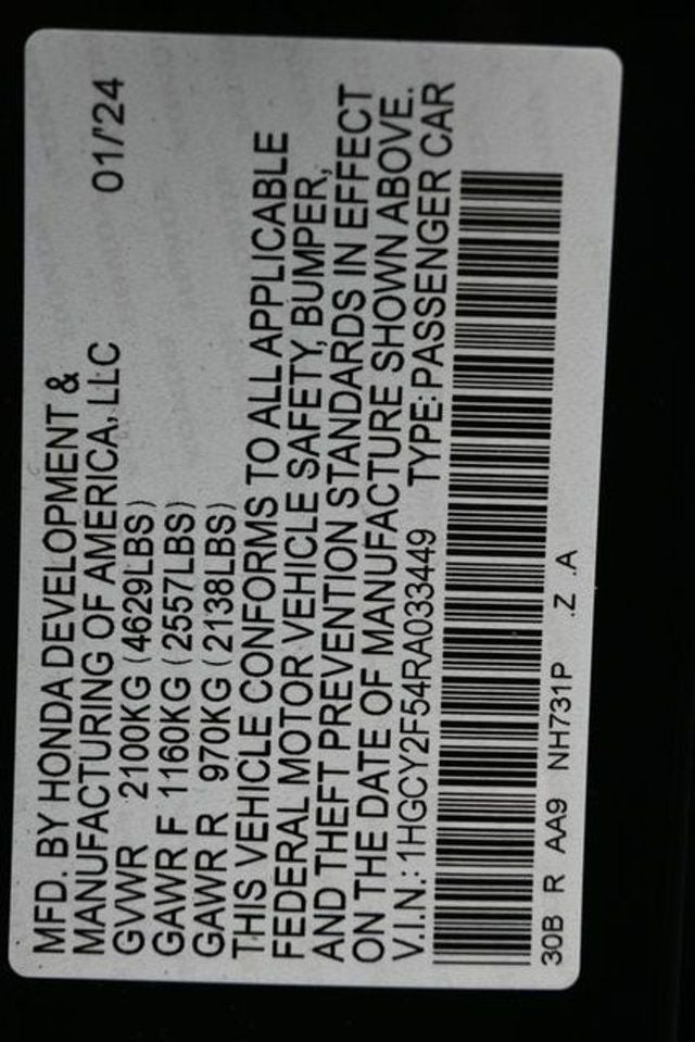 2024 Honda Accord Hybrid Sport Sedan - 22974174 - 8