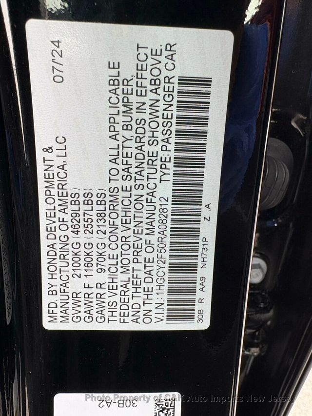 2024 Honda Accord Hybrid Sport Sedan - 22980725 - 54