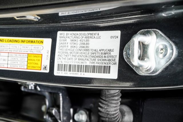 2024 Honda Accord Sedan EX CVT - 22941614 - 43