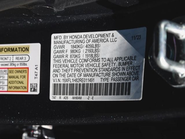 2024 Honda Civic Sport Touring - 23000747 - 11