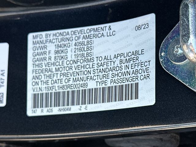 2024 Honda Civic Hatchback Sport Touring CVT - 23019698 - 21