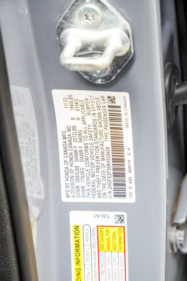 2024 Honda Civic Sedan Sport CVT - 23061049 - 42