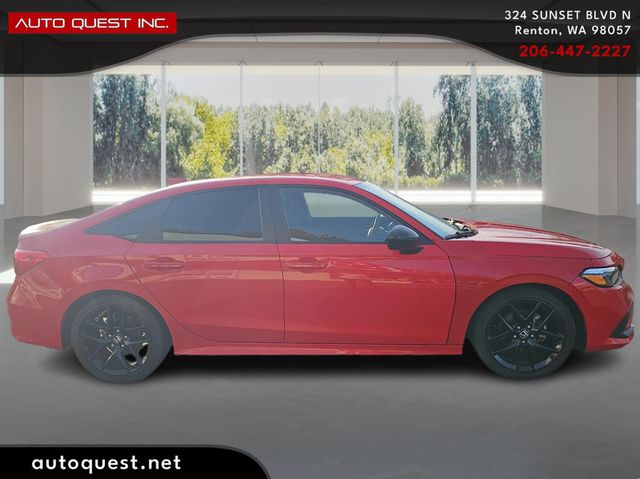 2024 Honda Civic Sedan Sport CVT - 22917029 - 3