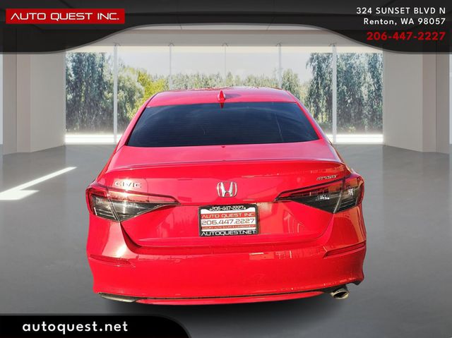 2024 Honda Civic Sedan Sport CVT - 22917029 - 5