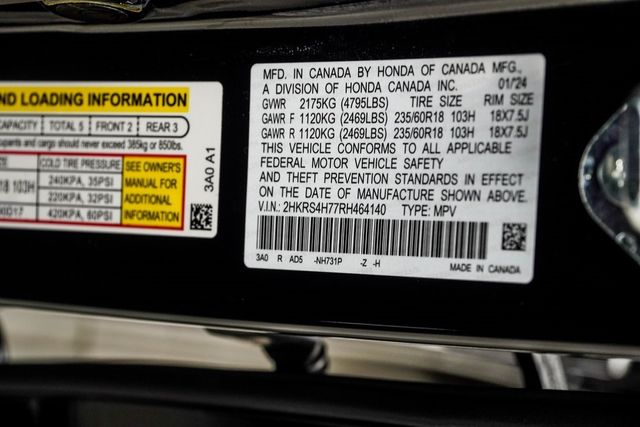 2024 Honda CR-V EX-L AWD - 22927824 - 37