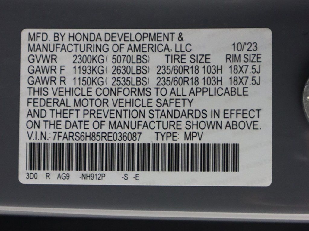 2024 Honda CR-V Hybrid Sport-L AWD - 22615936 - 55